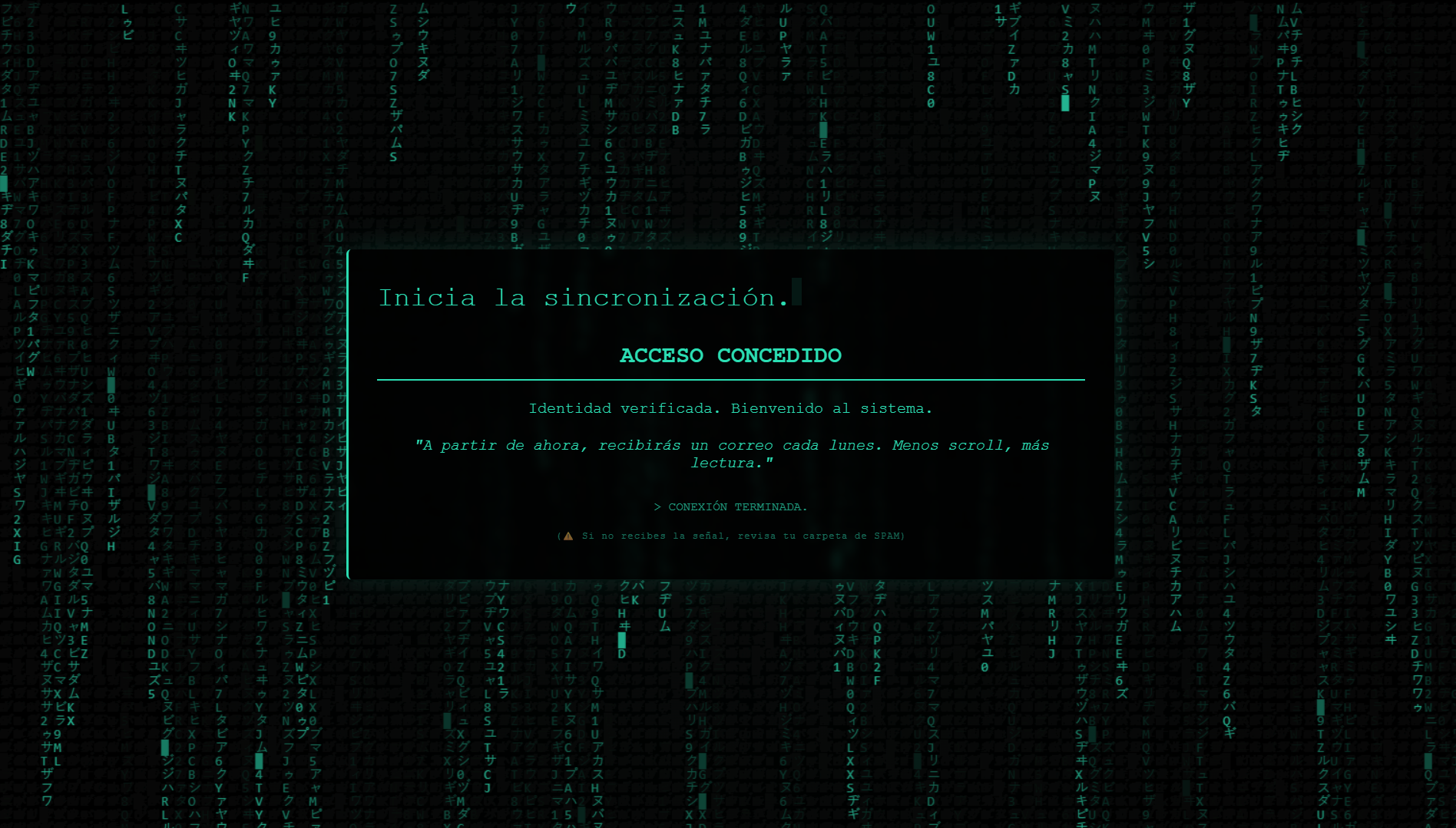 Web Matrix Resultado